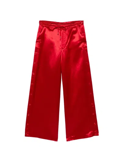 Cynthia Rowley Breakaway Trousers In Red