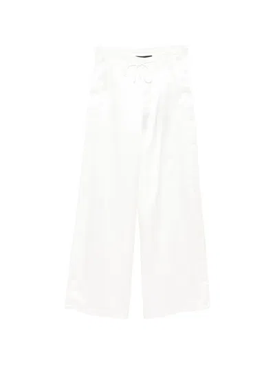 Cynthia Rowley Breakaway Trousers In White