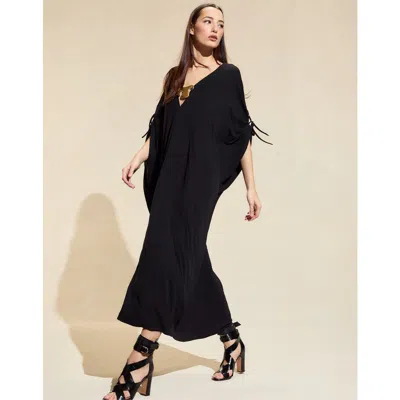 Cynthia Rowley Calypso Kaftan In Blue