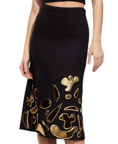 CYNTHIA ROWLEY CALYPSO MIDI SKIRT