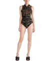 Cynthia Rowley Camo Sleeveless Wetsuit In Multi