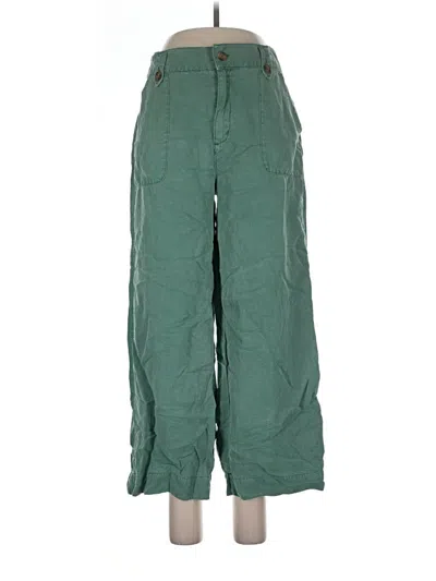 Pre-owned Cynthia Rowley Cargo Pants In Green