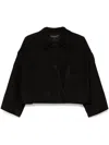 Cynthia Rowley Carrie Jacket In Schwarz