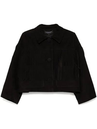 Cynthia Rowley Carrie Jacket In Schwarz
