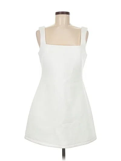 Pre-owned Cynthia Rowley Casual Dress In White