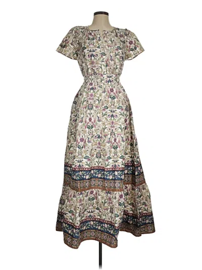 Pre-owned Cynthia Rowley Casual Dress In White