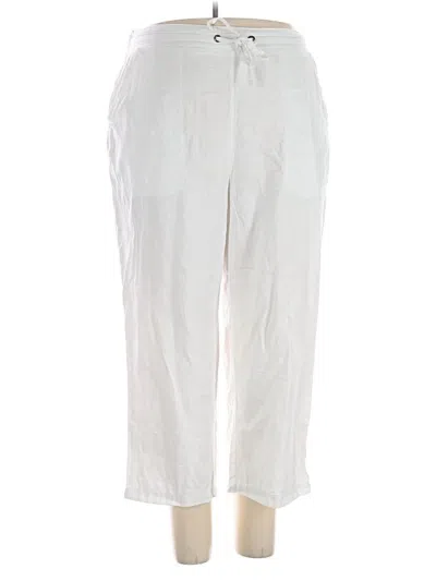 Pre-owned Cynthia Rowley Casual Pants In White