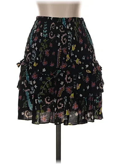 Pre-owned Cynthia Rowley Casual Skirt In Black