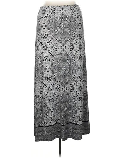 Pre-owned Cynthia Rowley Casual Skirt In Silver