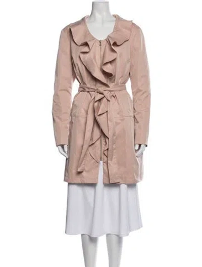 Pre-owned Cynthia Rowley Coat In Neutral