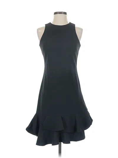 Pre-owned Cynthia Rowley Cocktail Dress In Black