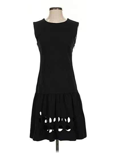 Pre-owned Cynthia Rowley Cocktail Dress In Black