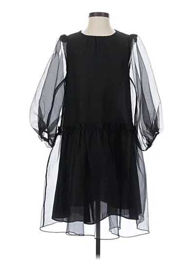 Pre-owned Cynthia Rowley Cocktail Dress In Black
