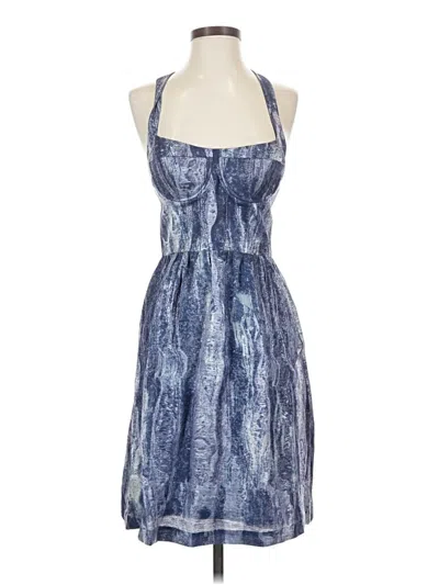 Cynthia Rowley Cocktail Dress In Blue