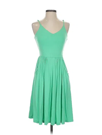 Pre-owned Cynthia Rowley Cocktail Dress In Green