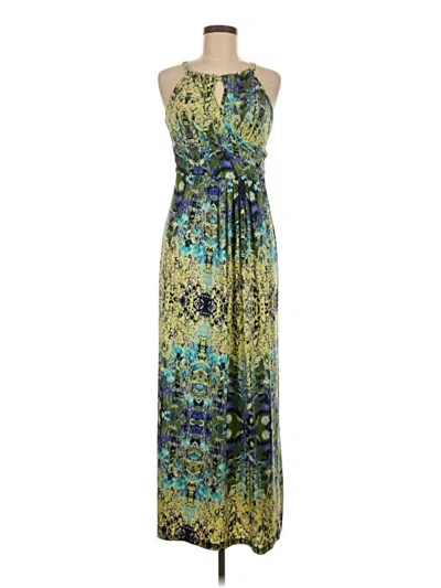 Pre-owned Cynthia Rowley Cocktail Dress In Green