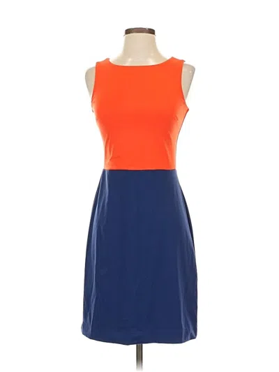 Pre-owned Cynthia Rowley Cocktail Dress In Orange
