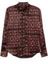 Cynthia Rowley Collectable Shirt In Red