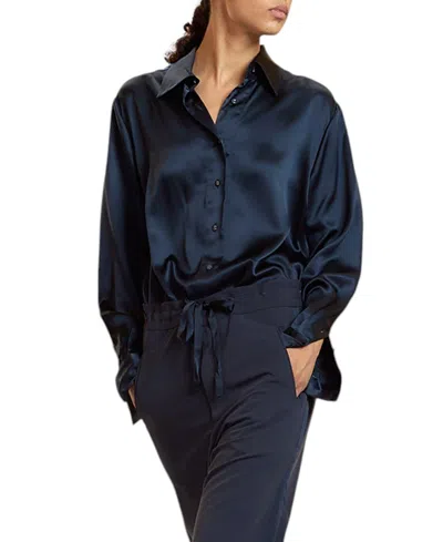 Cynthia Rowley Collectible Silk Shirt In Animal Print