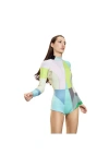 Cynthia Rowley Colorblock Wetsuit In Multi