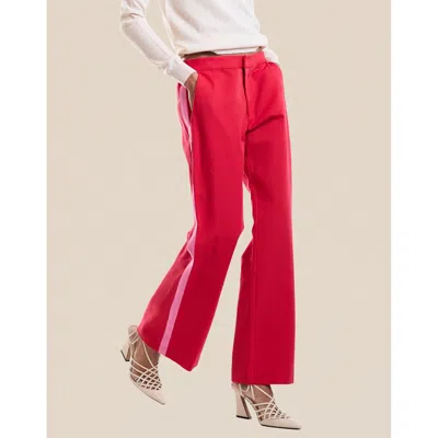 Cynthia Rowley Cotton Cropped Flared Pants In White