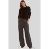 Cynthia Rowley Elea Wool Cashmere Sweater In Black