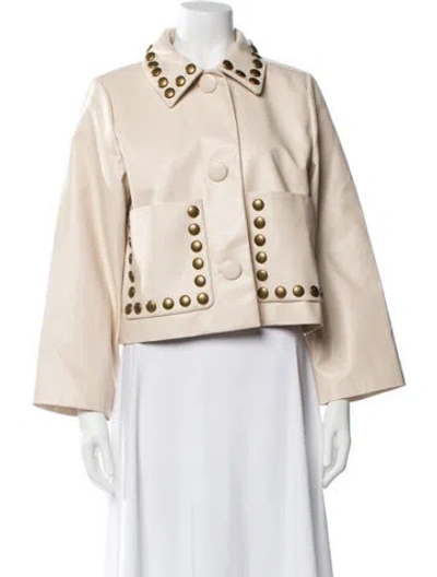 Pre-owned Cynthia Rowley Evening Jacket In Neutral