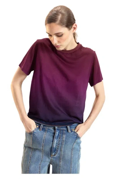 Cynthia Rowley Everyday Tee In Purple