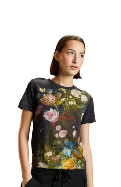 Cynthia Rowley Everyday Tee In Black