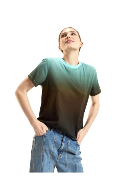 Cynthia Rowley Everyday Tee In Blue