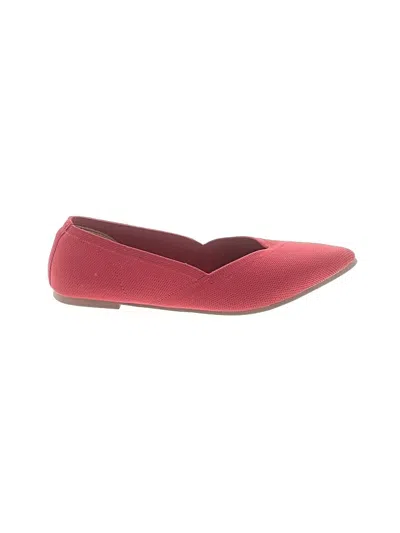 Pre-owned Cynthia Rowley Flats In Red