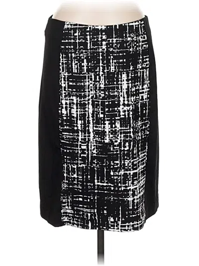 Pre-owned Cynthia Rowley Formal Skirt In Black