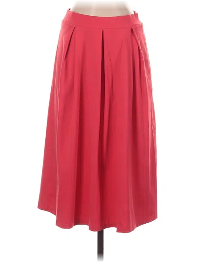 Pre-owned Cynthia Rowley Formal Skirt In Red