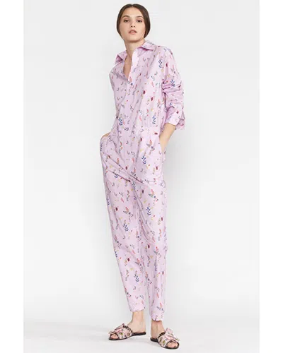 Cynthia Rowley Harley Jumpsuit In Pink