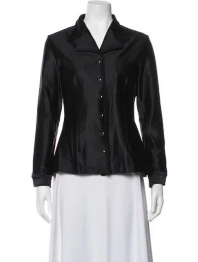 Pre-owned Cynthia Rowley Jacket In Black