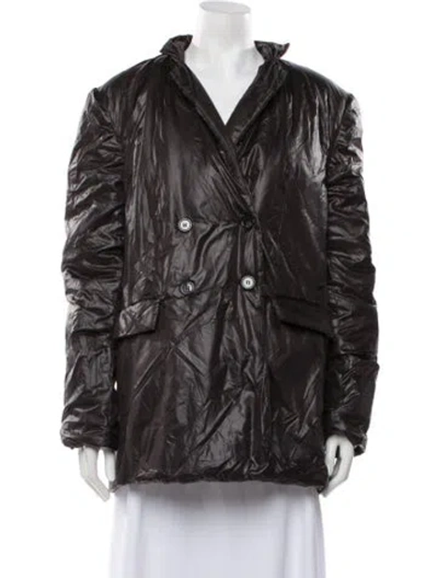 Pre-owned Cynthia Rowley Jacket In Brown