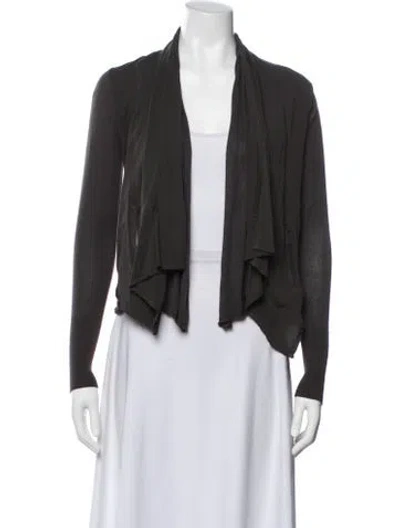 Pre-owned Cynthia Rowley Jacket In Gray