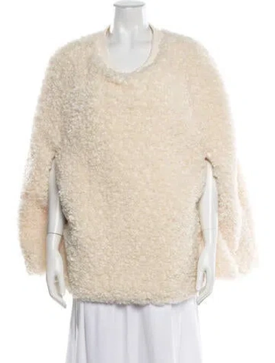 Pre-owned Cynthia Rowley Jacket In Neutral