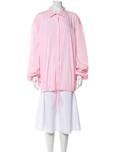 Pre-owned Cynthia Rowley Jacket In Pink