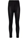Cynthia Rowley Knitted Jogger Pants In Black
