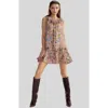Cynthia Rowley Lilie Dress In Mauve Floral