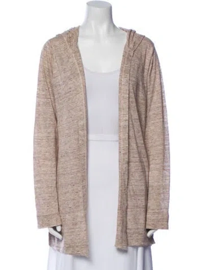 Pre-owned Cynthia Rowley Linen Evening Jacket In Neutral