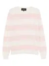 Cynthia Rowley Lucky Striped Top In Pink