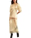 Shop Cynthia Rowley Lure Lace Silk Dress