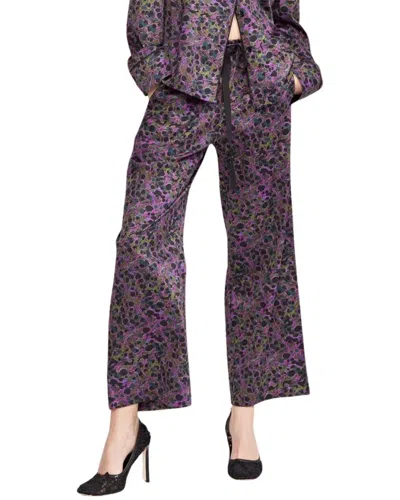 Cynthia Rowley Marble Pajama Pant In Purple