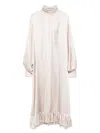 Cynthia Rowley Monroe Kleid Aus Seiden-charmeuse In Nude