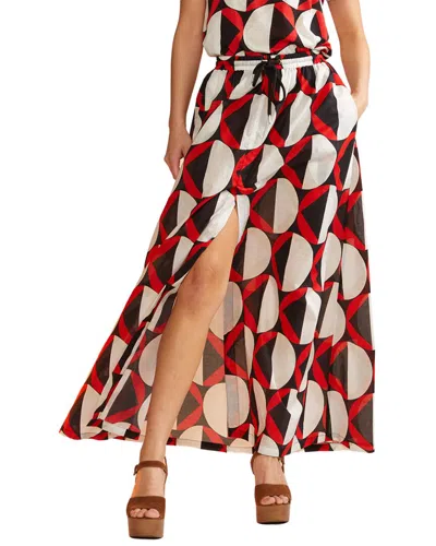 Cynthia Rowley Mosaic Skirt In Multi