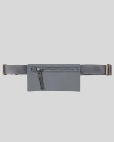 Cynthia Rowley Neoprene Belt Bag In Black