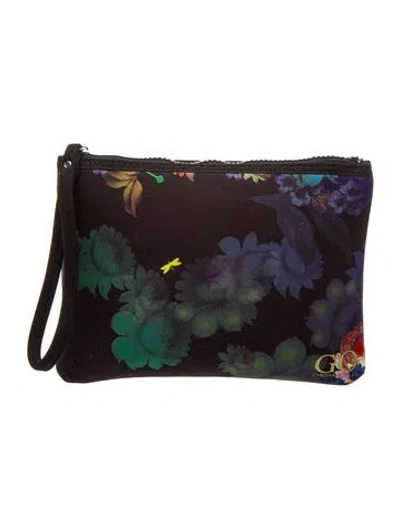 Pre-owned Cynthia Rowley Neoprene Clutch In Black