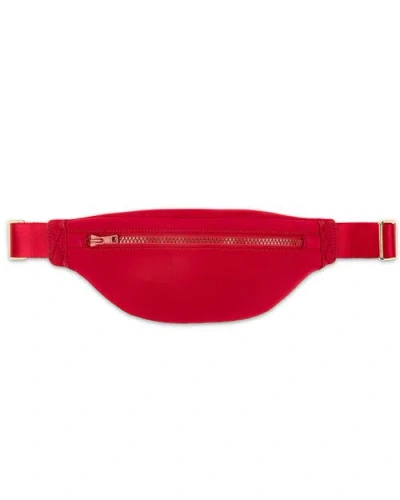 Cynthia Rowley Neoprene Fanny Bag In Red